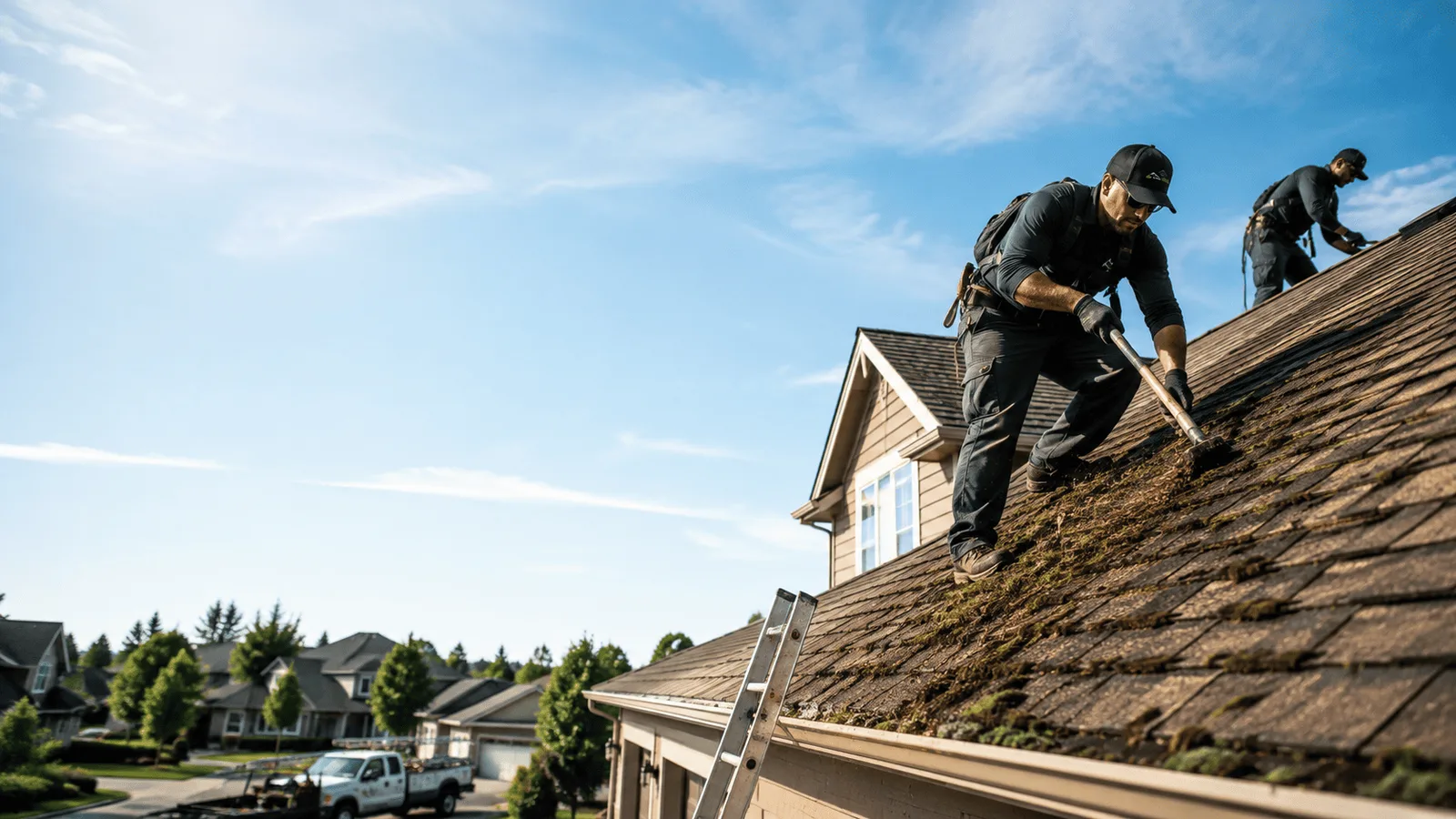 Roof Moss Removal in Beulah, MI near me